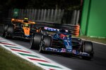 Esteban Ocon (Alpine) und Lando Norris (McLaren) 