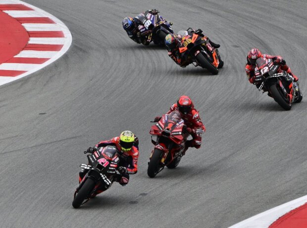 Aleix Espargaro, Francesco Bagnaia, Maverick Vinales, Brad Binder, Miguel Oliveira
