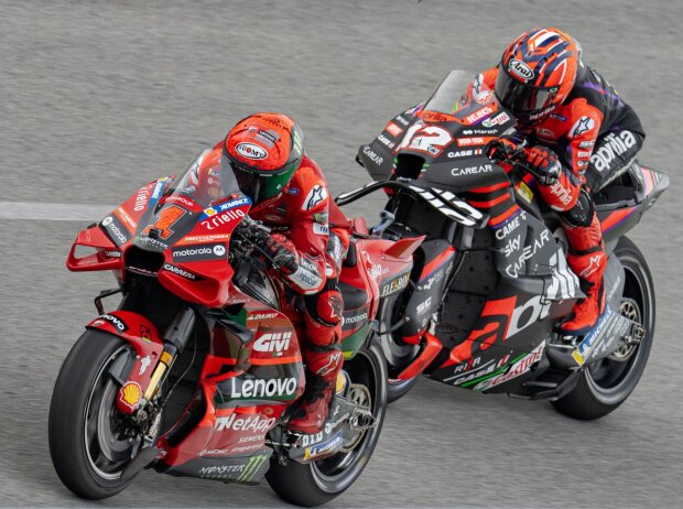 Francesco Bagnaia, Maverick Vinales