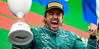 Fernando Alonso machte auf dem Podium in Zandvoort eine große Ankündigung