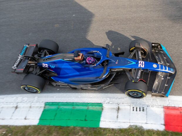 Titel-Bild zur News: Alexander Albon (Williams FW45) beim Qualifying zum Formel-1-Rennen in Monza 2023