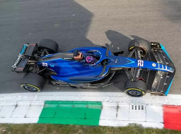 Alexander Albon (Williams FW45) beim Qualifying zum Formel-1-Rennen in Monza 2023 Titel-Bild zur News: Alexander Albon (Williams FW45) beim Qualifying zum Formel-1-Rennen in Monza 2023