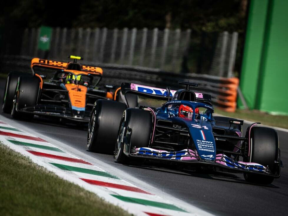 Esteban Ocon, Lando Norris
