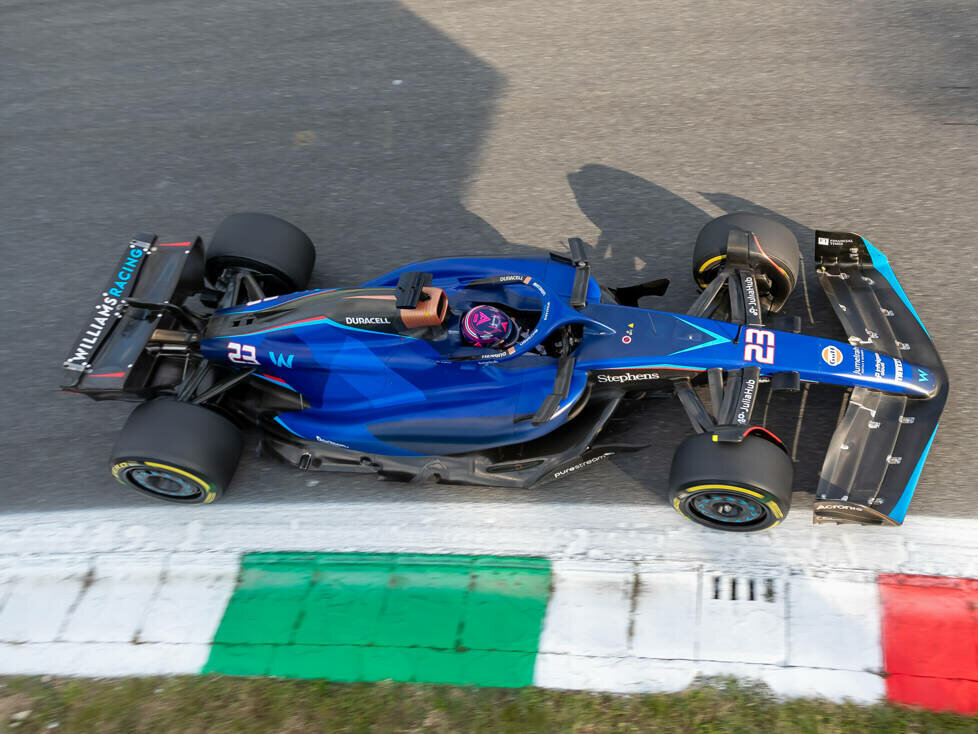 Alexander Albon (Williams FW45) beim Qualifying zum Formel-1-Rennen in Monza 2023