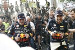 Max Verstappen (Red Bull) und Sergio Perez (Red Bull) 