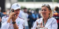 Mick Schumacher und Sabine Kehm