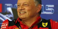 Ferrari-Teamchef Frederic Vasseur in der Pressekonferenz beim Formel-1-Rennen in Monza 2023