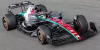 Valtteri Bottas im Alfa Romeo C43 in Sonderdesign beim Formel-1-Rennen in Monza 2023
