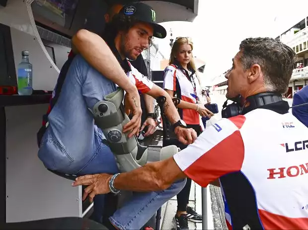 Alex Rins, Lucio Cecchinello Titel-Bild zur News: Alex Rins, Lucio Cecchinello