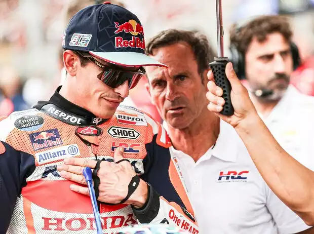 Marc Marquez, Alberto Puig Titel-Bild zur News: Marc Marquez, Alberto Puig