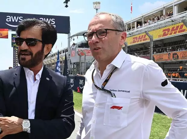 Mohammed bin Sulayem, Stefano Domenicali Titel-Bild zur News: Mohammed bin Sulayem, Stefano Domenicali