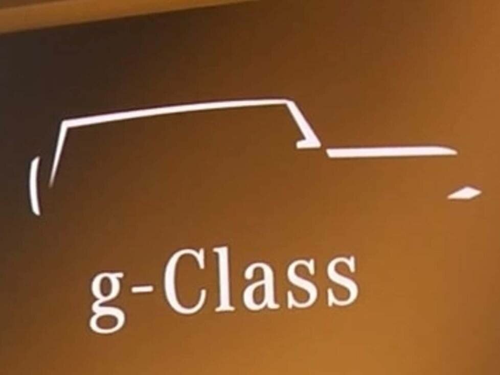 Teaser der kleinen G-Klasse