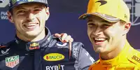 Max Verstappen und Lando Norris