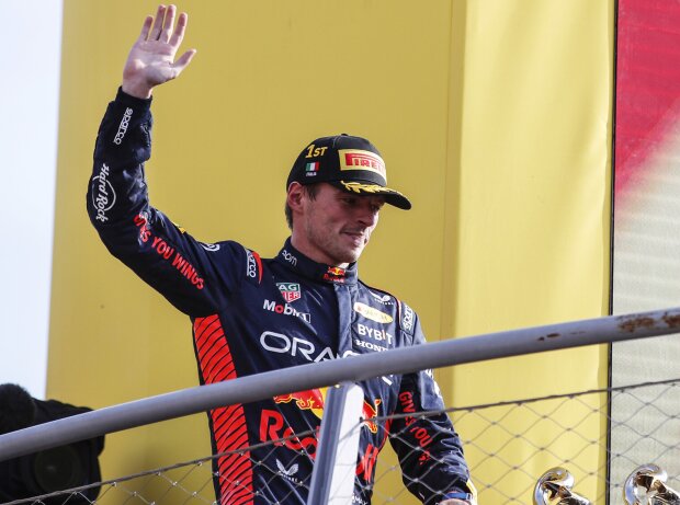 Titel-Bild zur News: Max Verstappen (Red Bull) beim Formel-1-Rennen in Monza 2023