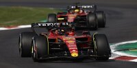 Carlos Sainz und Charles Leclerc beim Formel-1-Rennen in Monza 2023