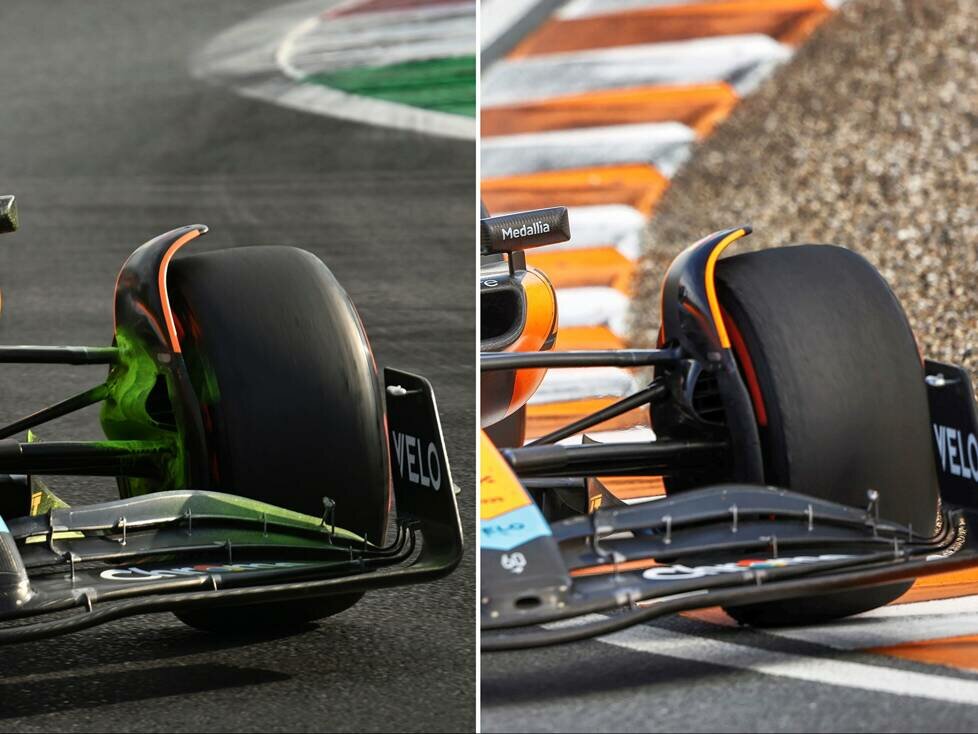 Die Bremsbelüftungen an McLaren MCL60 in Monza