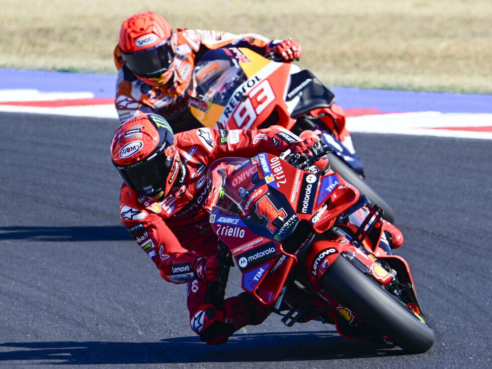 Francesco Bagnaia, Marc Marquez