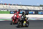 Marco Bezzecchi (VR46) und Francesco Bagnaia (Ducati) 
