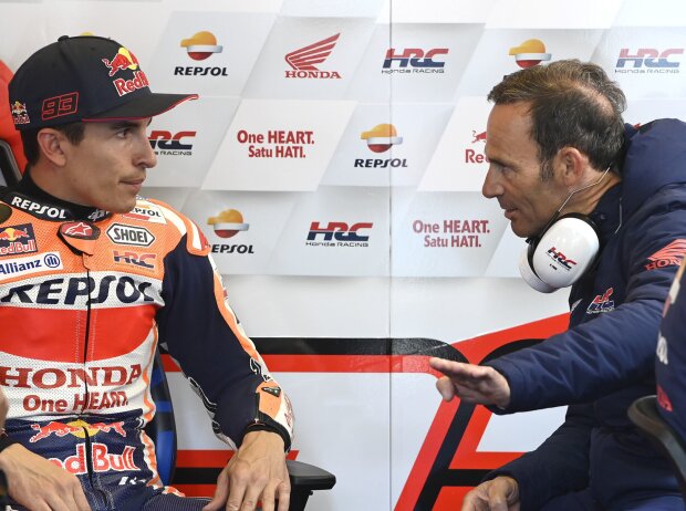 Marc Marquez, Alberto Puig Marc Marquez, Alberto Puig