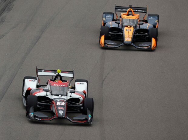 David Malukas, Felix Rosenqvist David Malukas, Felix Rosenqvist