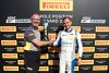 David Jahn mit Pirelli-Poleposition-Award am Samstag