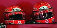Helme von Michael Schumacher aus der Formel-1-Saison 2003