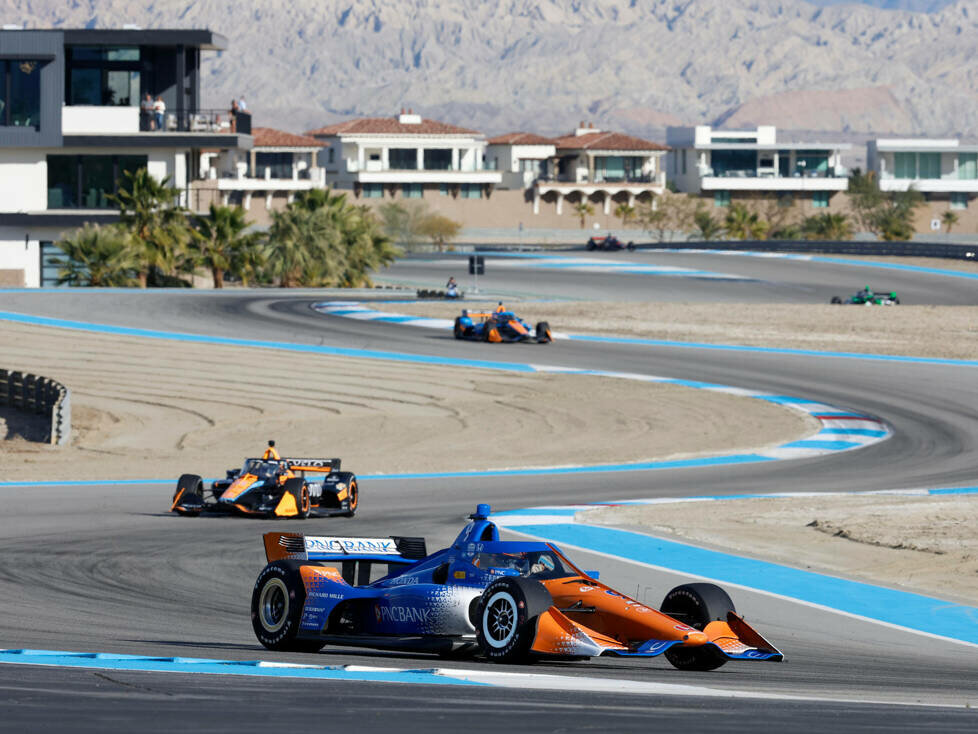 IndyCar-Action in Palm Springs
