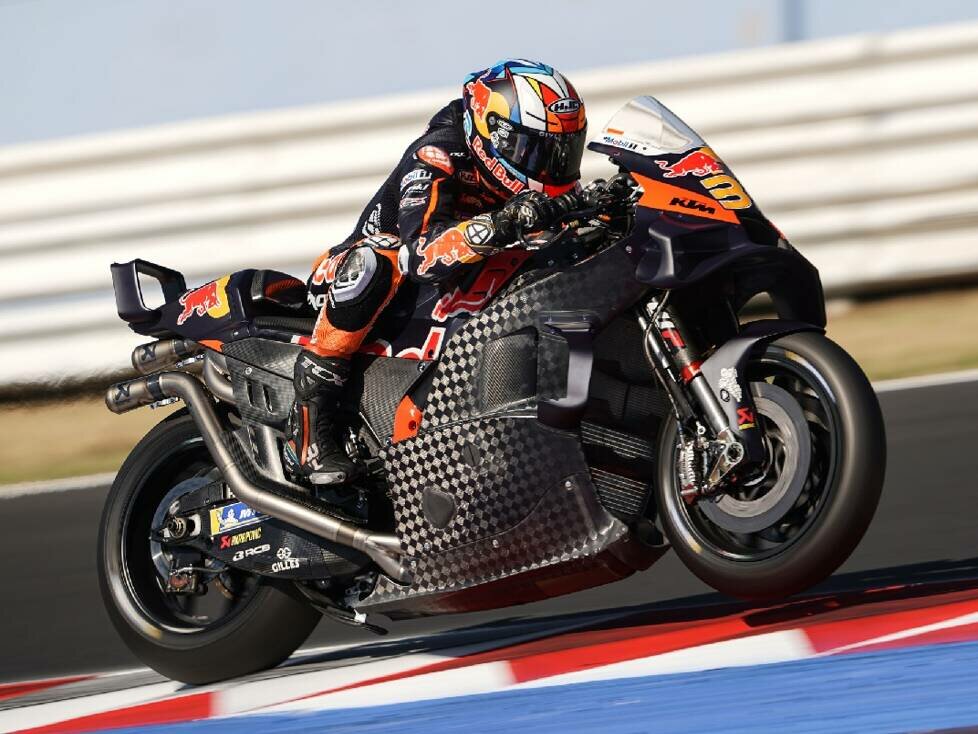 Brad Binder mit dem Carbon-Chassis