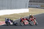 Michael Ruben Rinaldi crahst mit Alvaro Bautista