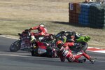 Michael Ruben Rinaldi crahst mit Alvaro Bautista