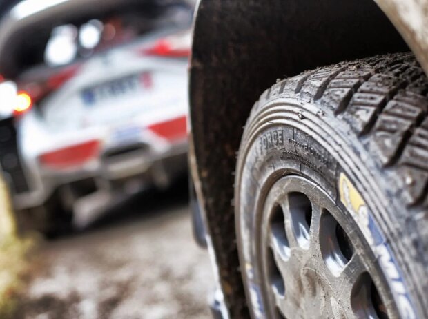 Titel-Bild zur News: Michelin-Reifen in der Rallye-WM