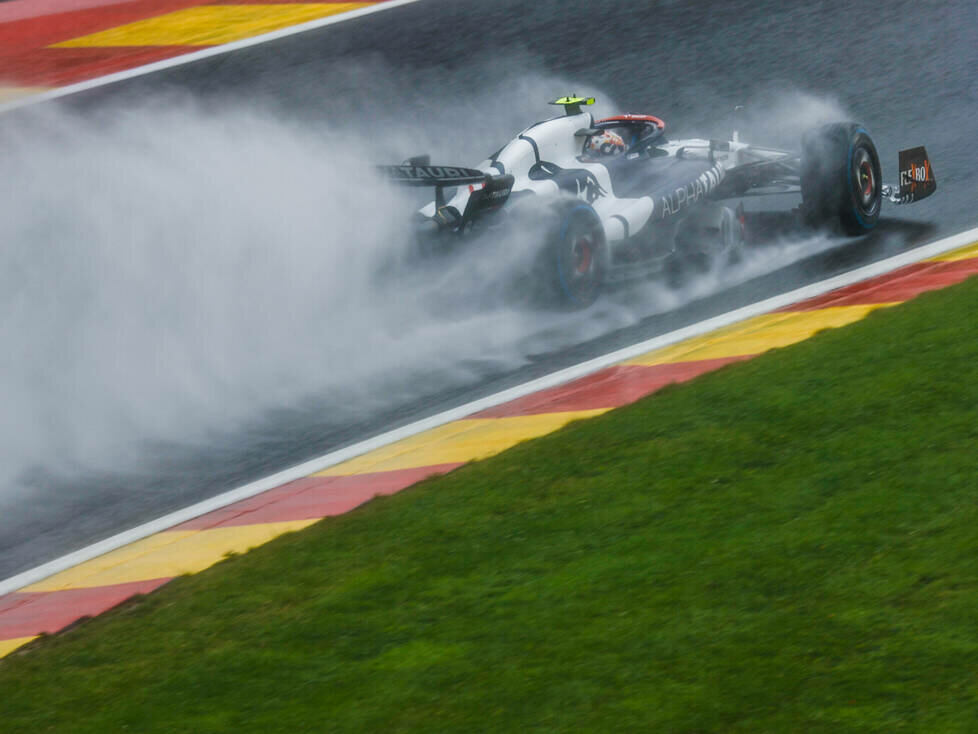 Yuki Tsunoda (AlphaTauri) beim Qualifying zum Formel-1-Rennen in Belgien 2023