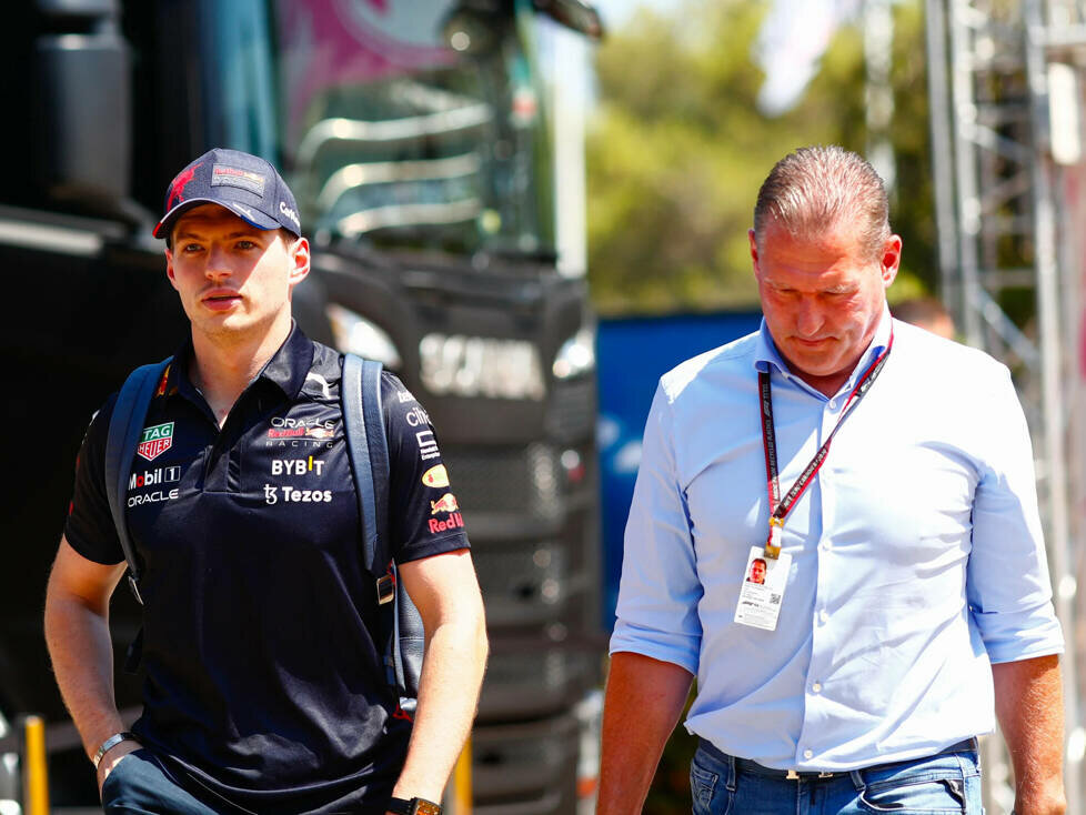 Max Verstappen und Papa Jos