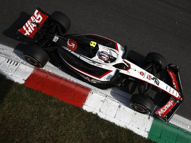Titel-Bild zur News: Nico Hülkenberg im Haas VF-23 beim Formel-1-Rennen in Monza 2023
