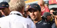 Helmut Marko, Sergio Perez