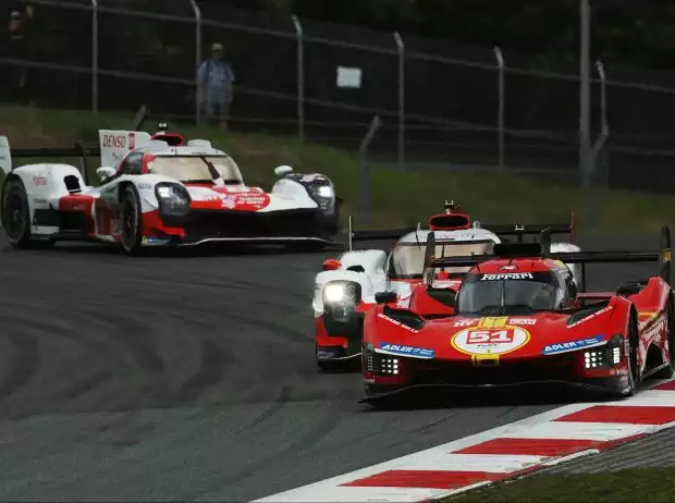 Titel-Bild zur News: Ferrari 499P, Toyota GR010 Hybrid