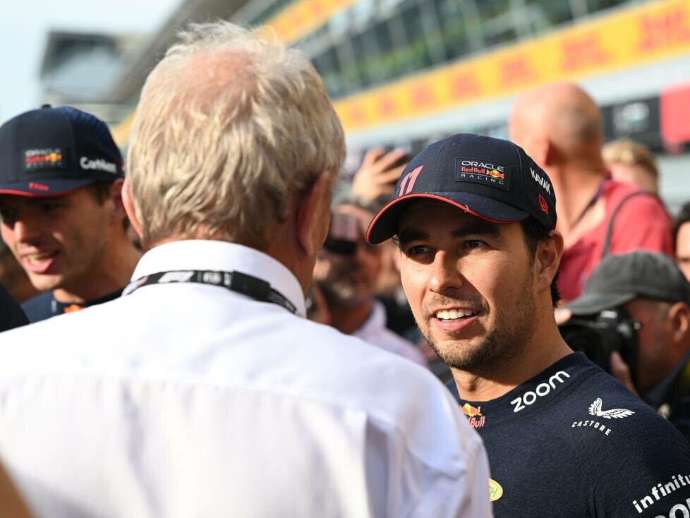 Helmut Marko, Sergio Perez