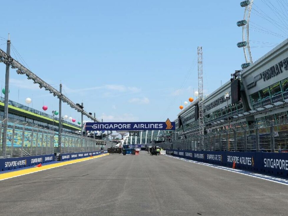 Formel-1-Strecke in Singapur