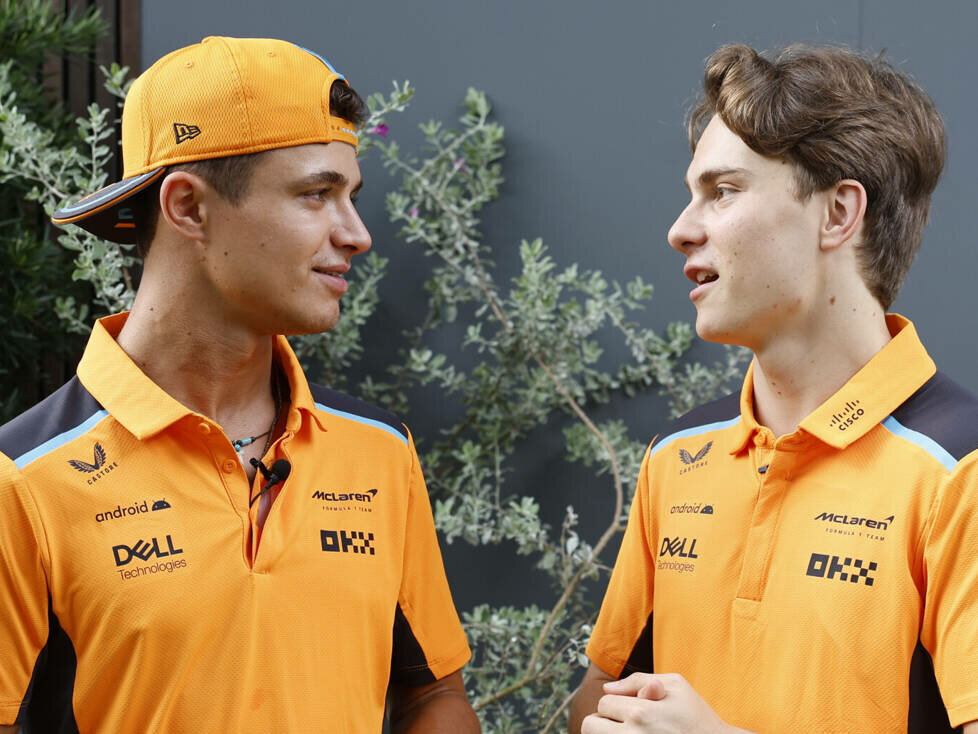 Oscar Piastri, Lando Norris
