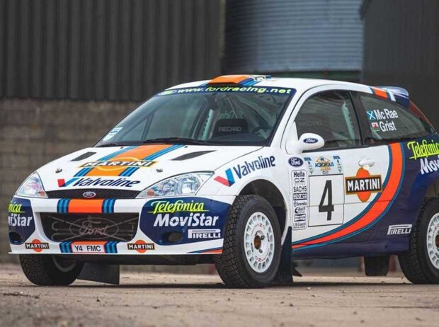 Ford Focus WRC (2001) von Colin McRae steht zum Verkauf
