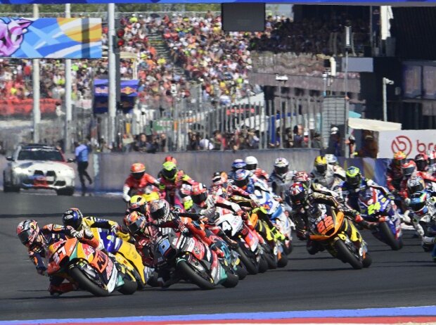 Moto2-Start in Misano Moto2-Start in Misano