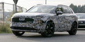 Neuer Audi Q3 (2025) erstmals als getarnter Prototyp erwischt