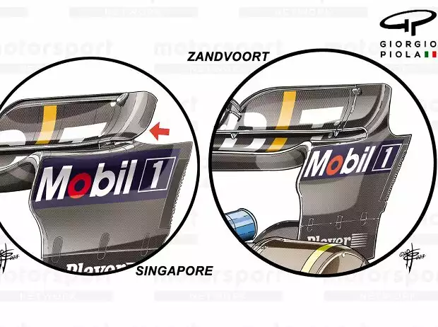 Der neue Heckflügel für den Red Bull RB19 Titel-Bild zur News: Der neue Heckflügel für den Red Bull RB19