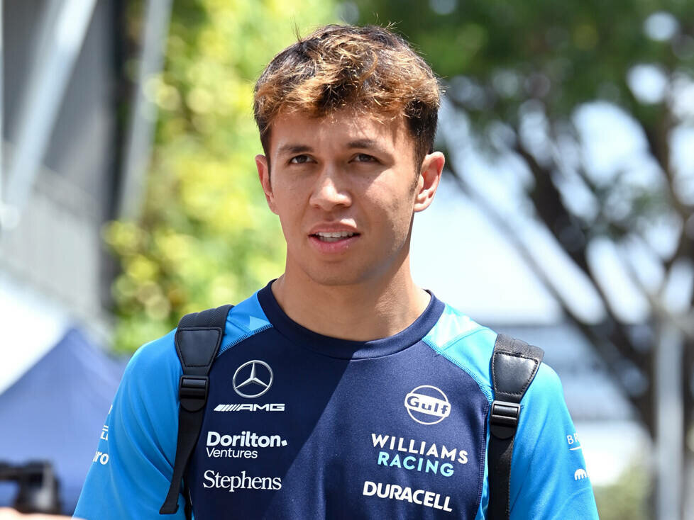Alexander Albon (Williams) beim Formel-1-Rennen in Singapur 2023