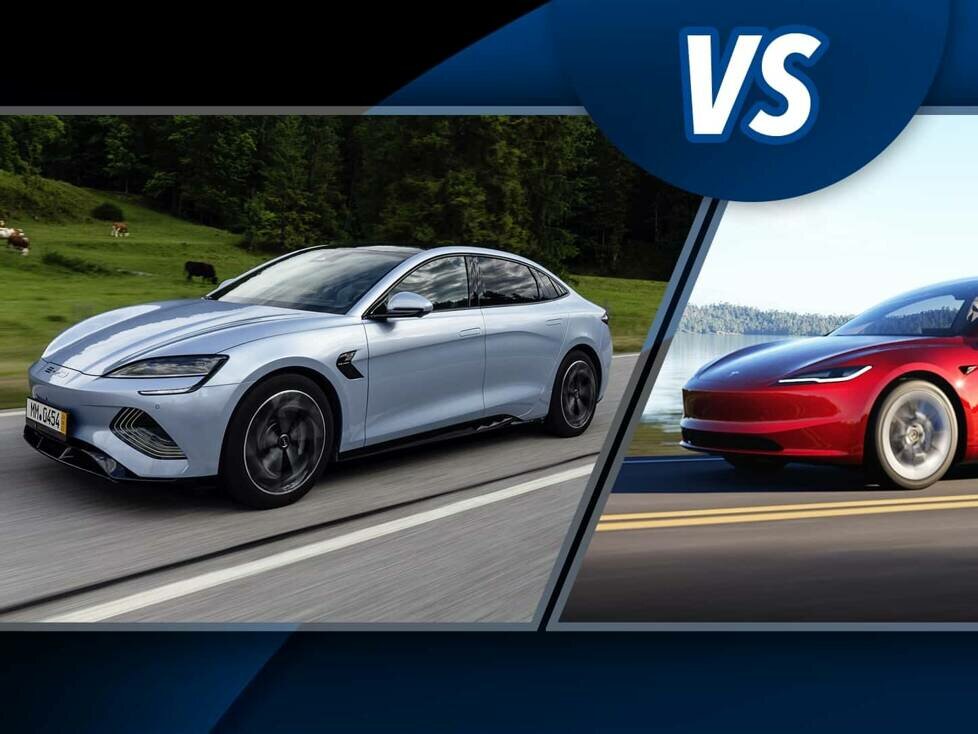 BYD Seal vs Tesla Model 3