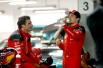 Carlos Sainz (Ferrari) und Charles Leclerc (Ferrari) 
