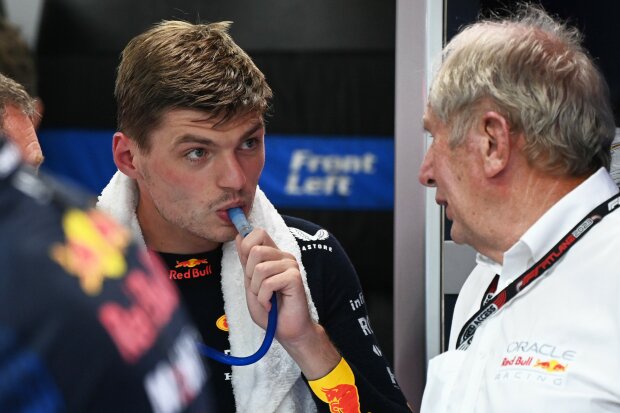 Max Verstappen Helmut Marko Red Bull Red Bull F1 ~Max Verstappen (Red Bull) und Helmut Marko ~ 