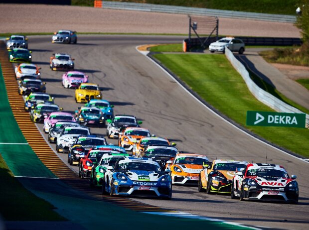 ADAC GT4 Germany Sachsnring 2023, Startformation ADAC GT4 Germany Sachsnring 2023, Startformation
