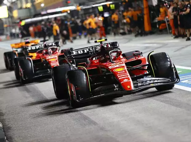 Carlos Sainz, Charles Leclerc Titel-Bild zur News: Carlos Sainz, Charles Leclerc