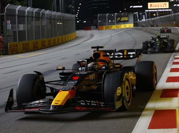 Titel-Bild zur News: Max Verstappen im Singapur-Grand-Prix 2023: Am Ende wurde es Platz fünf